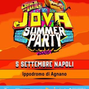 BUS JOVA SUMMER PARTY AT IPPODROMO DI AGNANO – NAPOLI